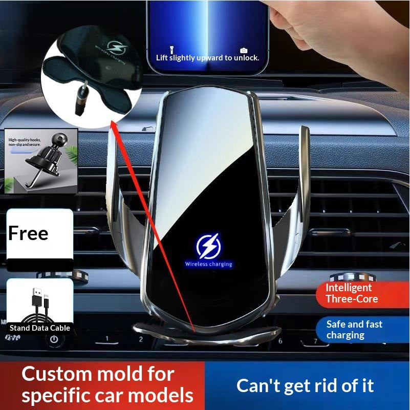 Smart Induction Wireless Charger Car Phone Holder